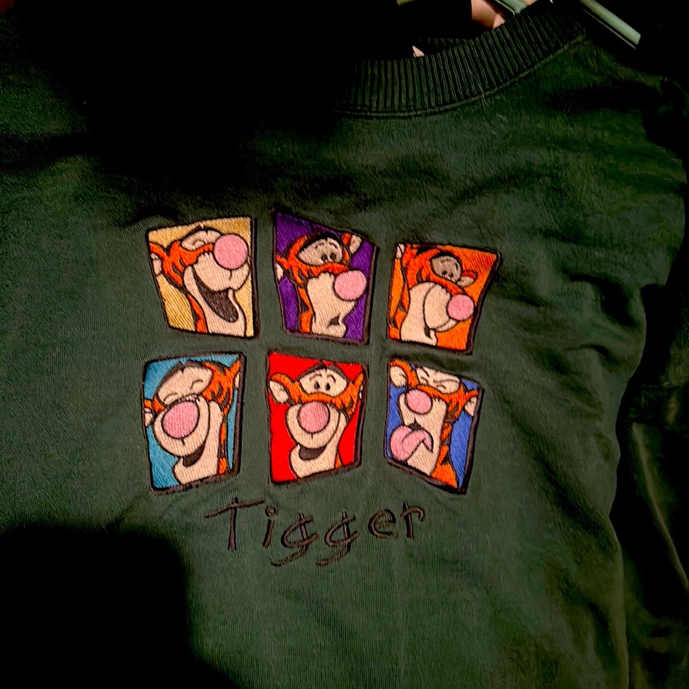 Authentic Disney Tigger sweater in perfect condition looking for a new home.